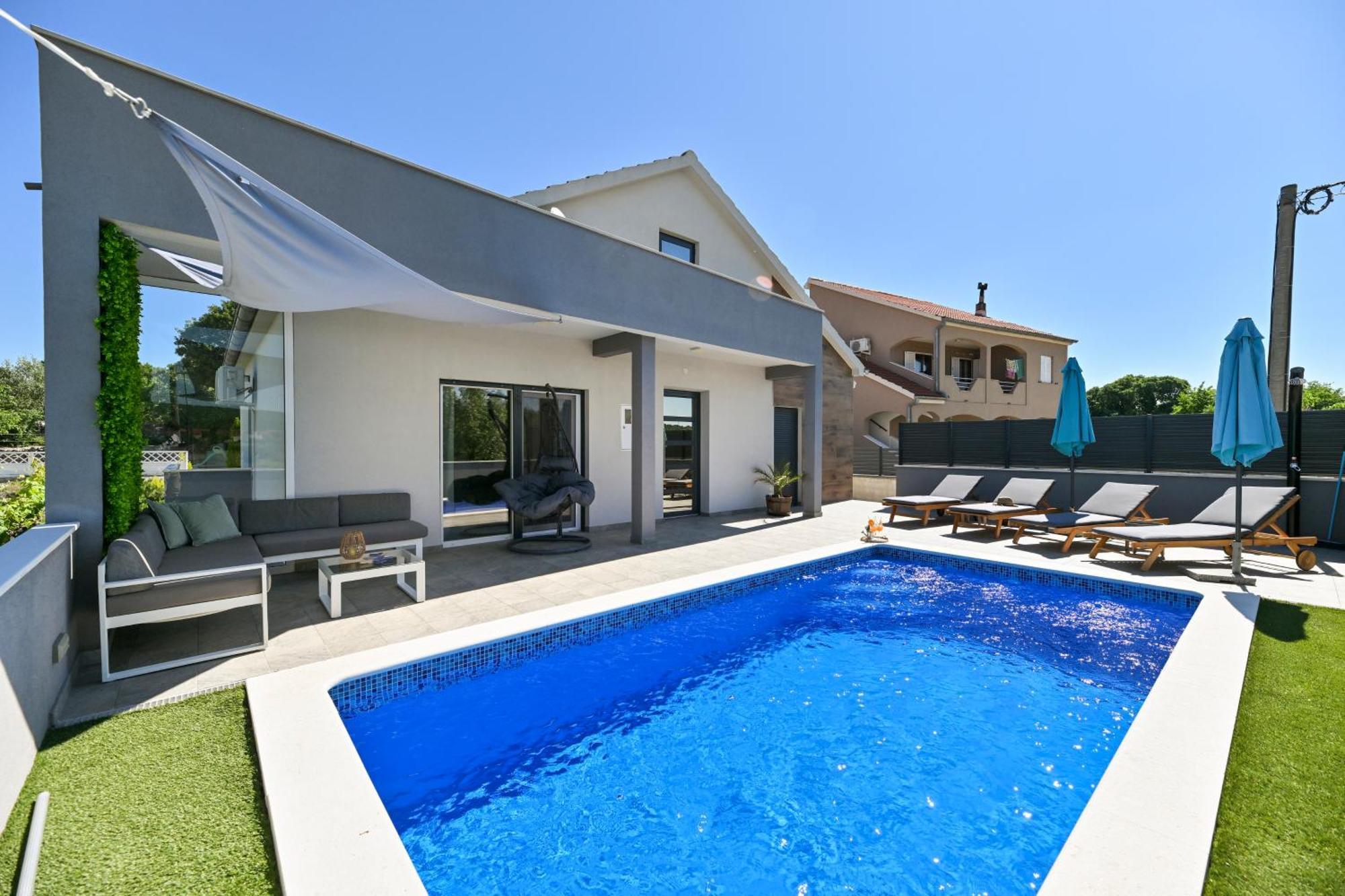 Luxurious Villa Natali Pridraga Kültér fotó