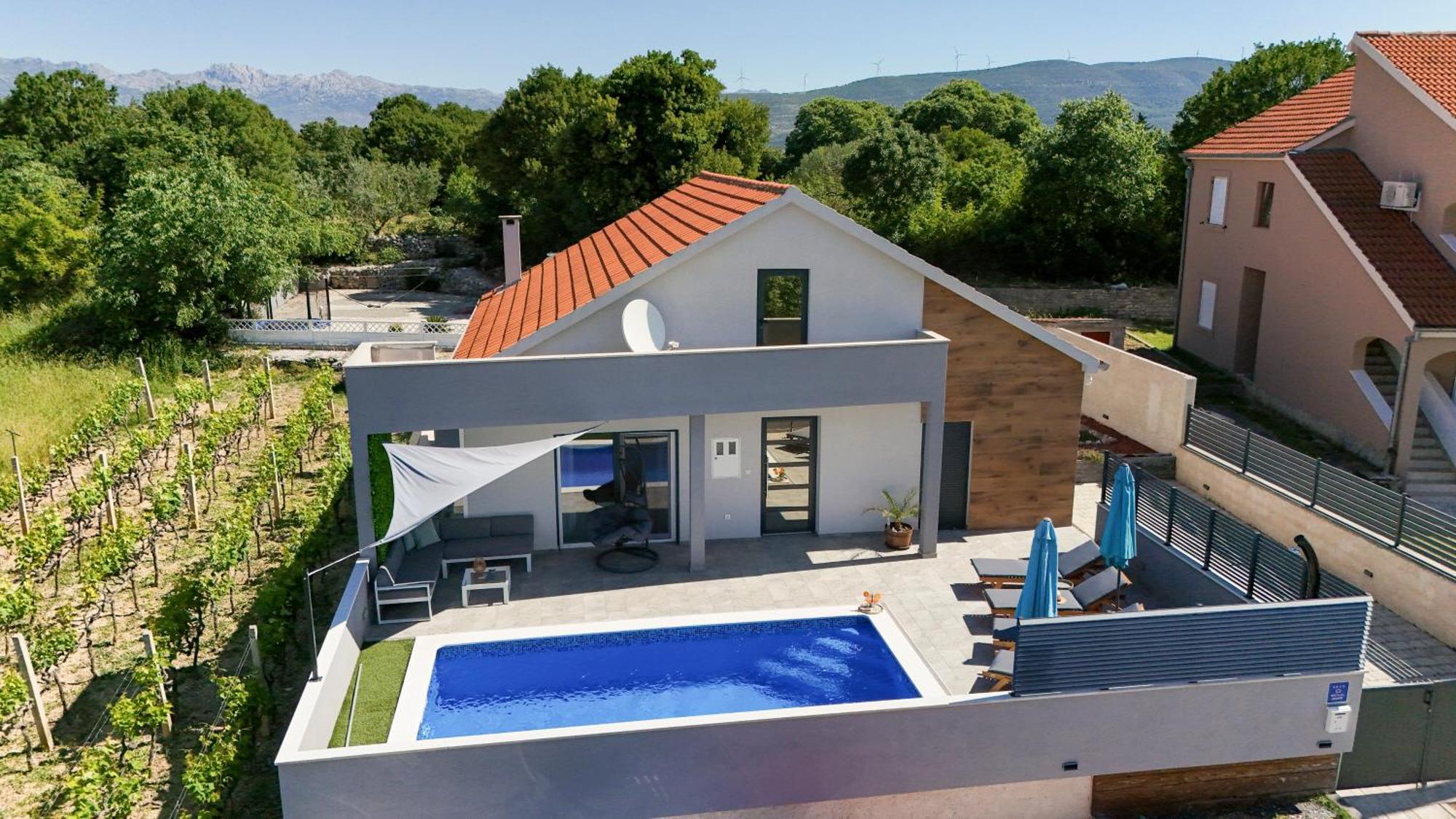 Luxurious Villa Natali Pridraga Kültér fotó