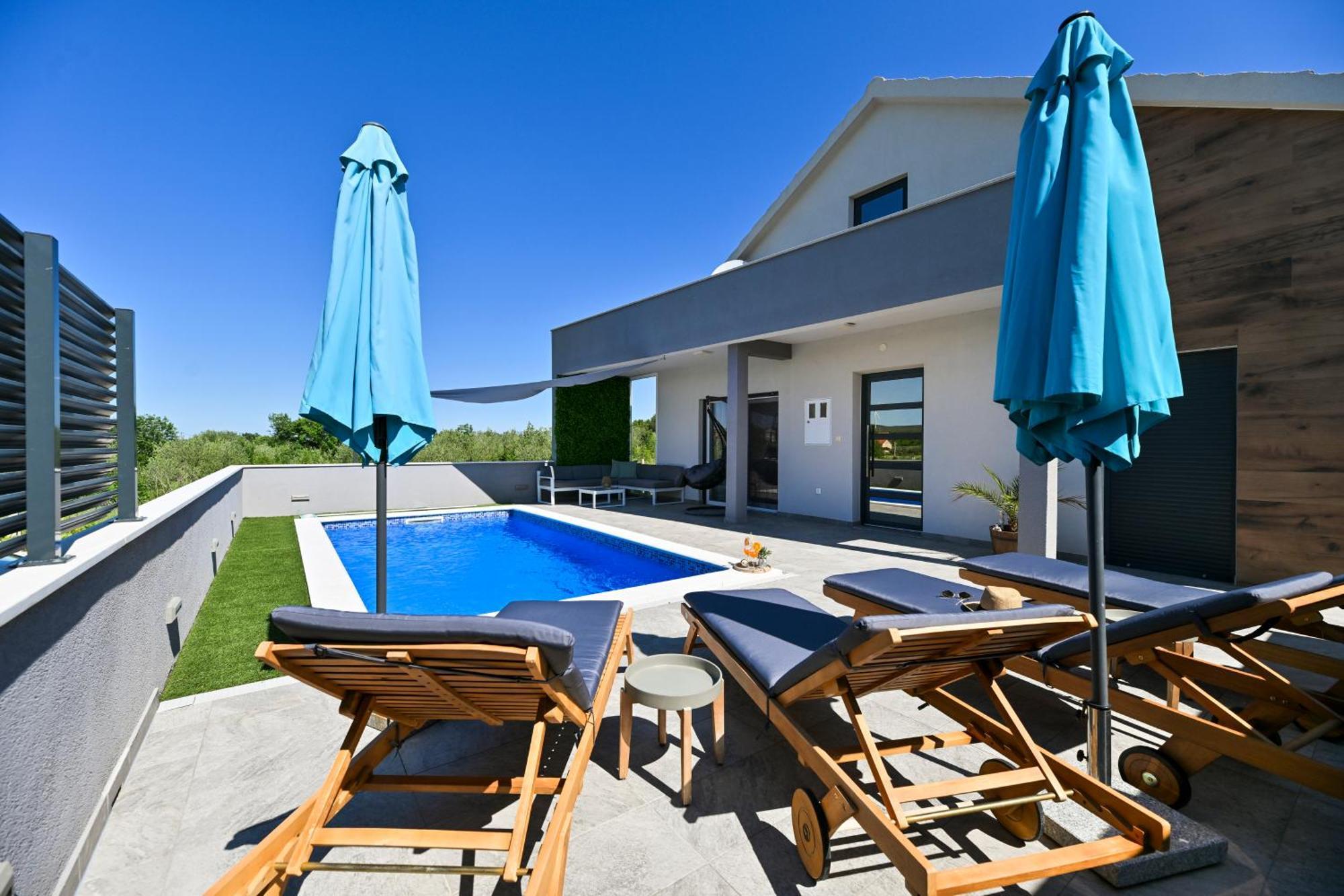 Luxurious Villa Natali Pridraga Kültér fotó